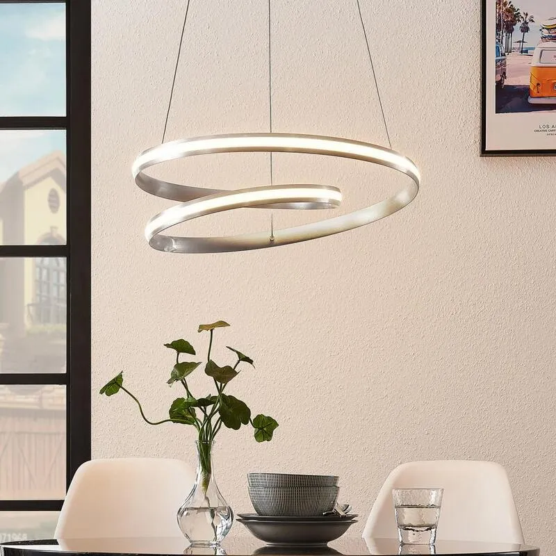 B-Ware Lindby Smart Verio LED-Pendelleuchte Pendelleuchte Lampe Leuchte Decke Höhe 16cm