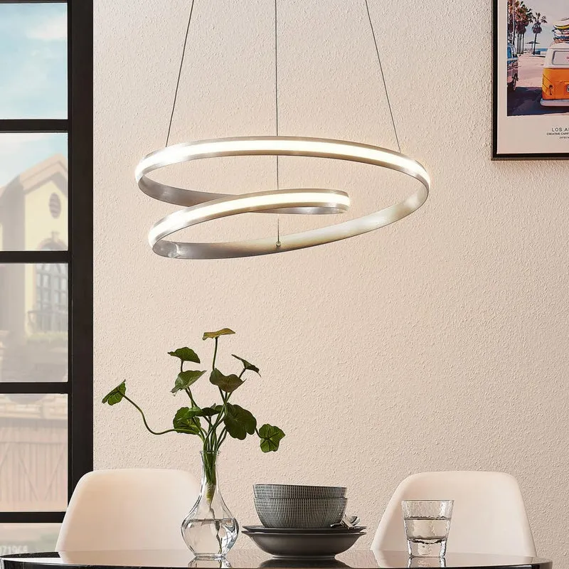 B-Ware Lindby Smart Verio LED-Pendelleuchte Pendelleuchte Lampe Leuchte Decke Höhe 16cm