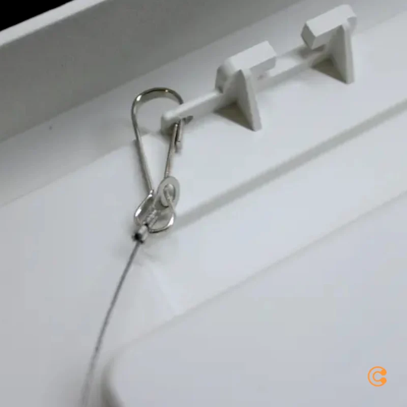 B-Ware Arcchio Deckenleuchte Deckenlampe LED Marlo Silber Quadrat Beleuchtung