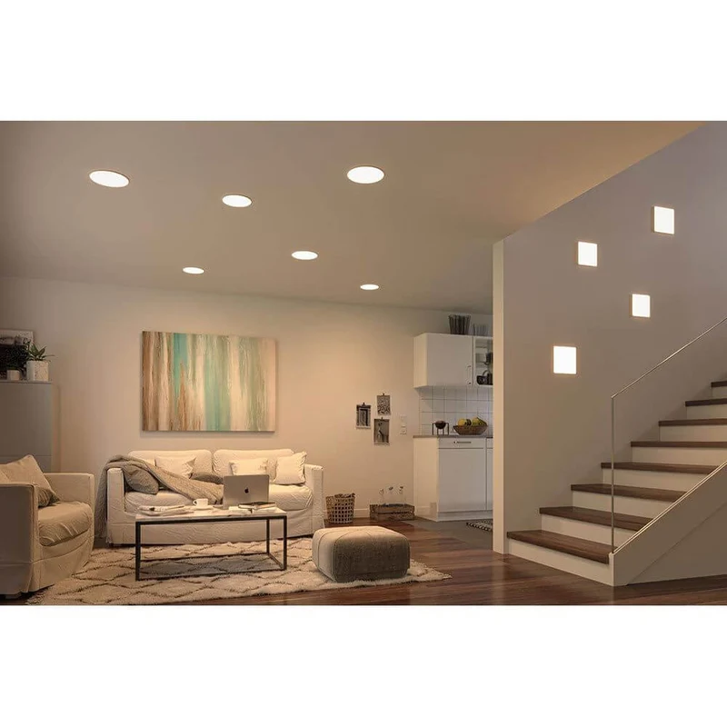 VariFit LED Einbaupanel Veluna mit 3-Stufen-Dimmer Satiniert