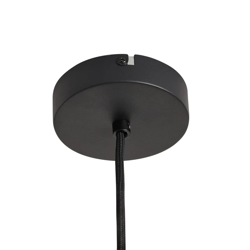 B-Ware Lindby Hängeleuchte Pendelleuchte Clarine Deckenlampe Holz Metall dimmbar Ø5966