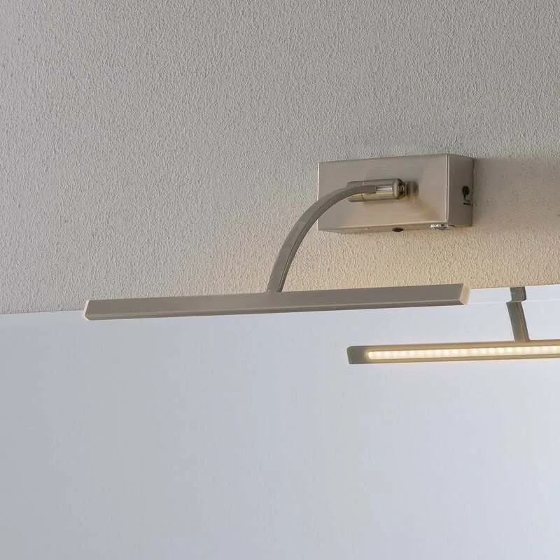 B-Ware Freelight Wandleuchte Wandlampe LED silber Matisse Schalter Dimmer verstellbar