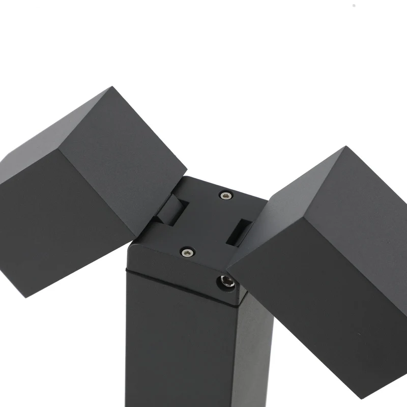 B-Ware Lindby Wegeleuchte Außenlampe Othil anthrazit 2flg 80cm Metall