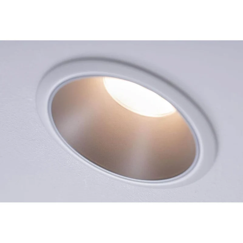 LED Einbauleuchte Cole LED Basis-Set Warmweiß Silber