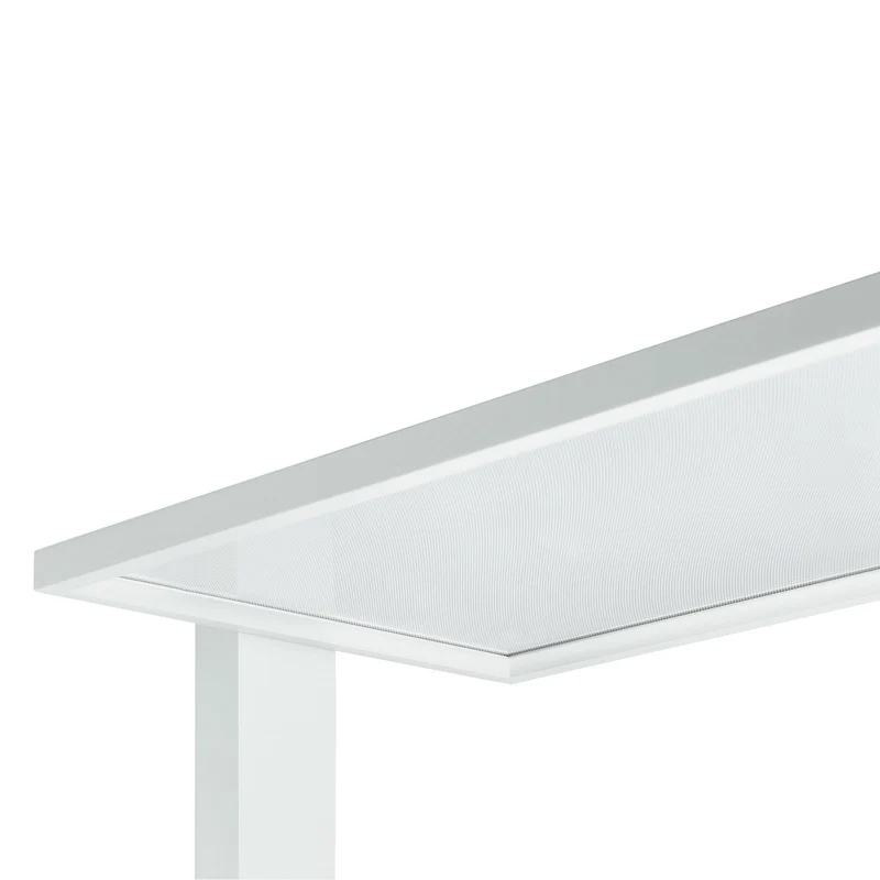 B-Ware Prios LED-Stehleuchte Standlampe Taronis 195 cm Touchdimmer Universalweiß Silber