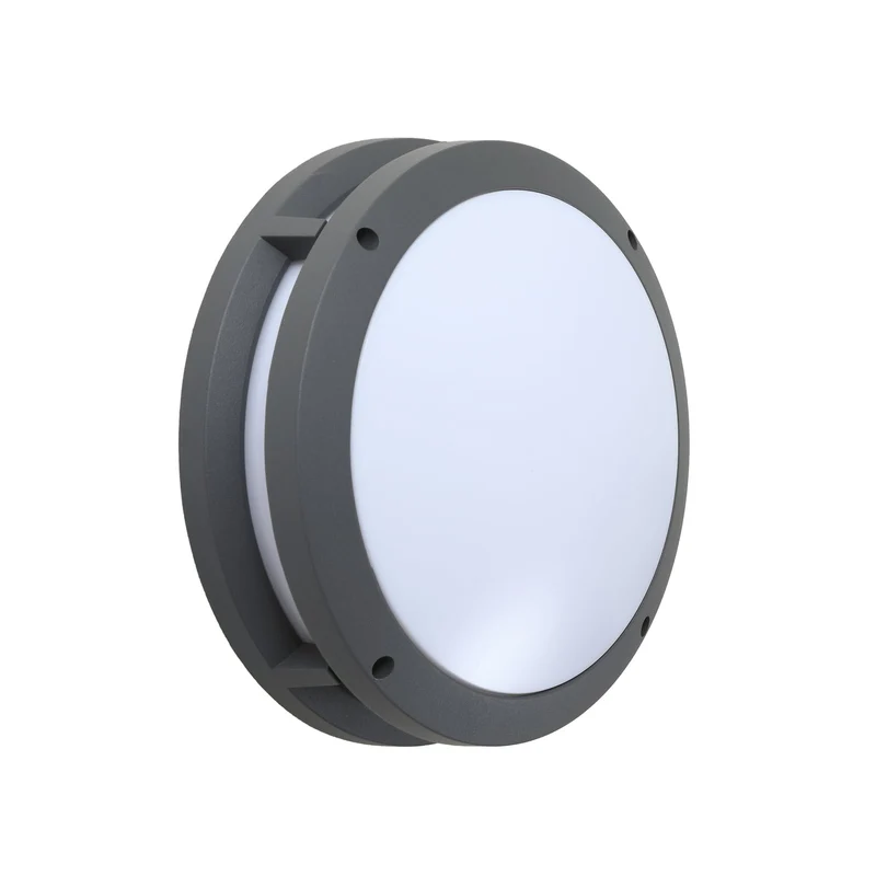 B-Ware Lindby Außenleuchte Wandlampe LED Smart Licht Liren dunkelgrau WLAN RGB Tuya835
