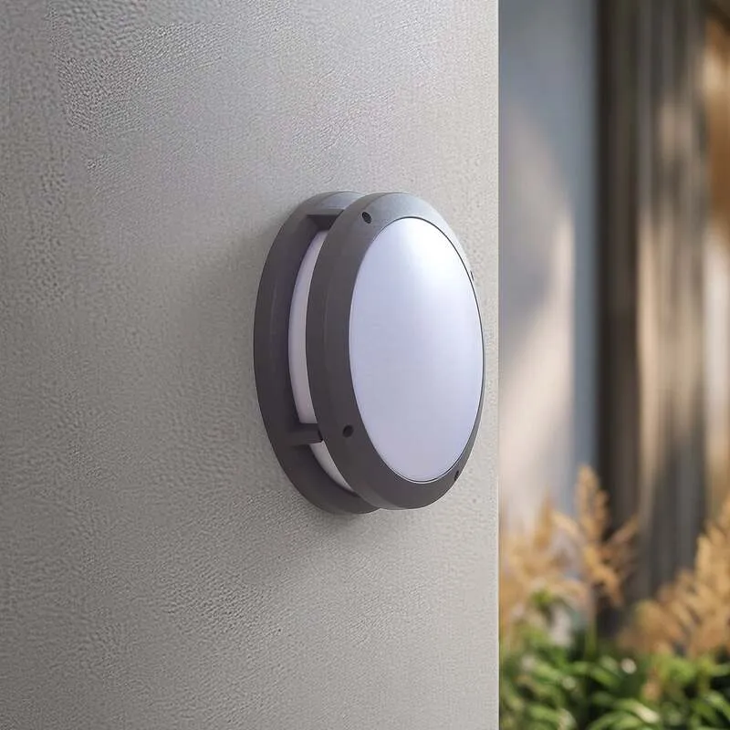 B-Ware Lindby Außenleuchte Wandlampe LED Smart Licht Liren dunkelgrau WLAN RGB Tuya835