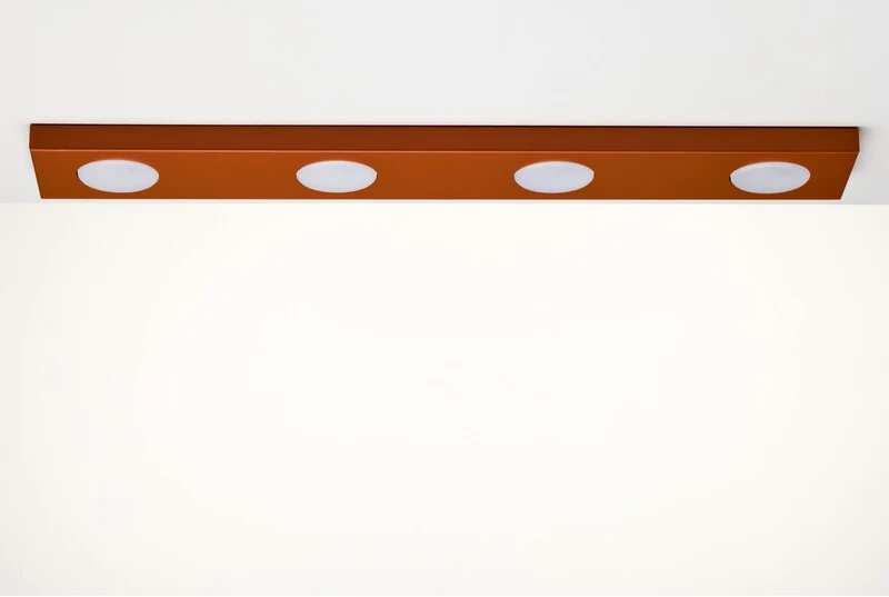 B-Ware Sigma Deckenleuchte Lampe HERO Ziegelrot Deckenschild Leuchte Beleuchtung 41501