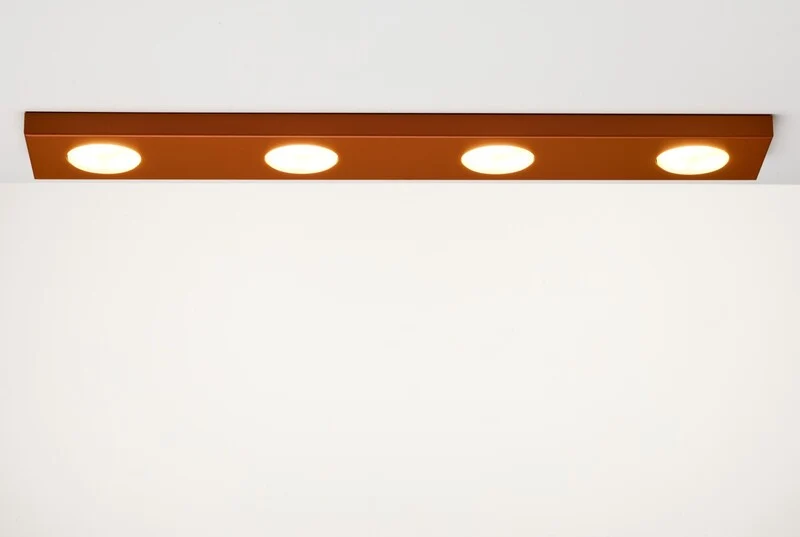 B-Ware Sigma Deckenleuchte Lampe HERO Ziegelrot Deckenschild Leuchte Beleuchtung 41501