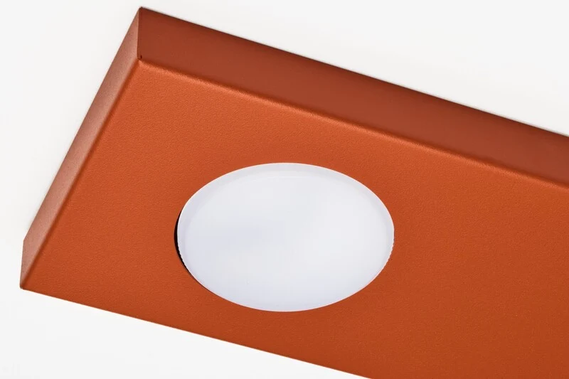 B-Ware Sigma Deckenleuchte Lampe HERO Ziegelrot Deckenschild Leuchte Beleuchtung 41501