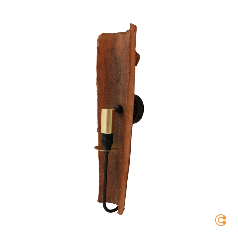 B-Ware Menzel Country Tonziegel-Wandleuchte Wandleuchte Lampe Leuchte 60W SIEHE TEXT