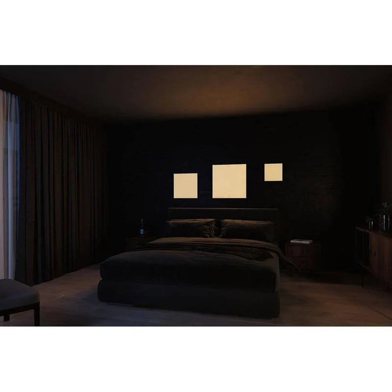 Velora LED Rainbow Panel RGBW Dynamisch Weiß 59x59cm