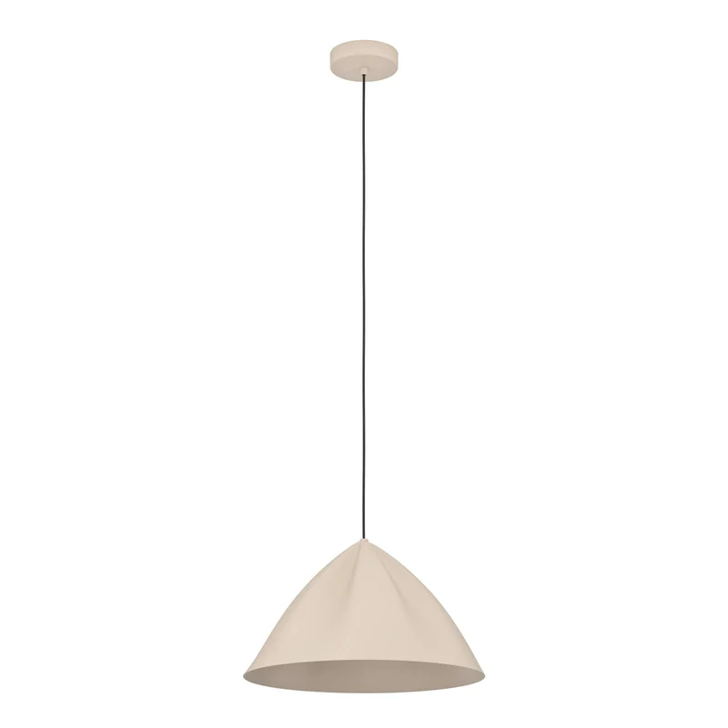 B-Ware EGLO Hängeleuchte Pendelleuchte Podere sandfarben Stahl Ø 42.5 cm E27 dimmbar