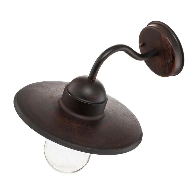B-Ware Lindby Rostbraune Außenwandlampe Außenwandleuchte Lampe Filip SIEHE TEXT/FOTO