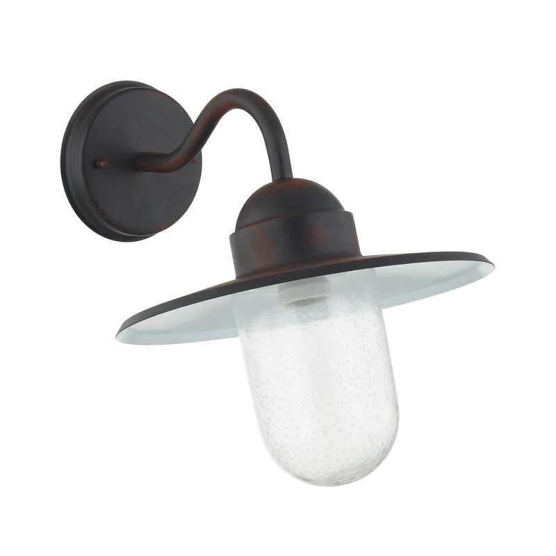 B-Ware Lindby Rostbraune Außenwandlampe Außenwandleuchte Lampe Filip SIEHE TEXT/FOTO