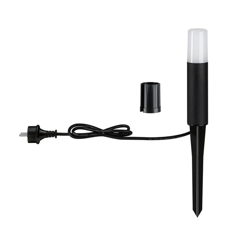 LED Wegleuchte Flarea Schwarz Alu 20cm IP65