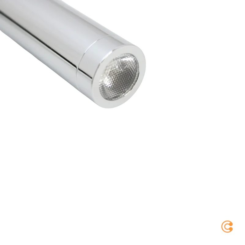 B-Ware Lucande Wandleuchte Leselampe Bernardo LED Flexarm Silber Schwarz Leuchte Lampe
