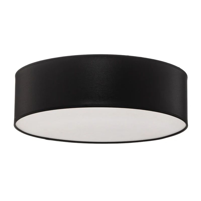 B-Ware TK Lighting Deckenleuchte Lampe Rondo dunkelgrau Textil Ø45cm E27 LED SIEHE TEXT