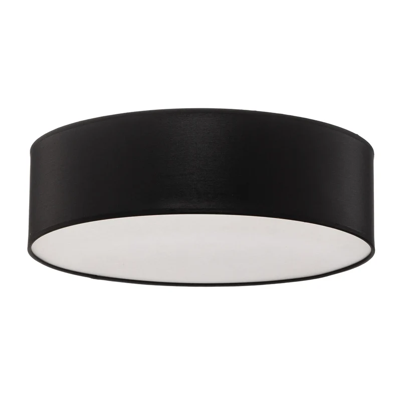 B-Ware TK Lighting Deckenleuchte Lampe Rondo dunkelgrau Textil Ø45cm E27 LED SIEHE TEXT