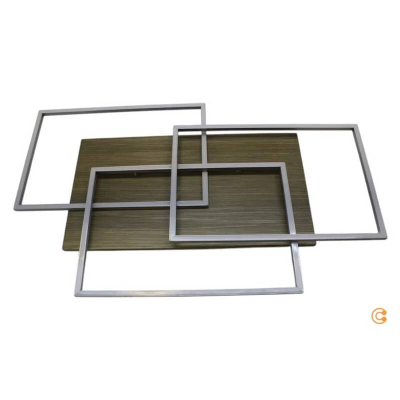 B-Ware Paul Neuhaus Deckenleuchte Deckenlampe LED Palma dimmbar Fernbedienung silber739