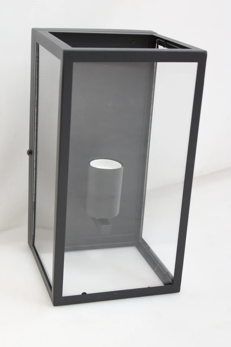 B-Ware Lindby Wandleuchte Wandlampe Schwarz Käfigoptik Leuchte Wohnzimmer Schlafzimmer