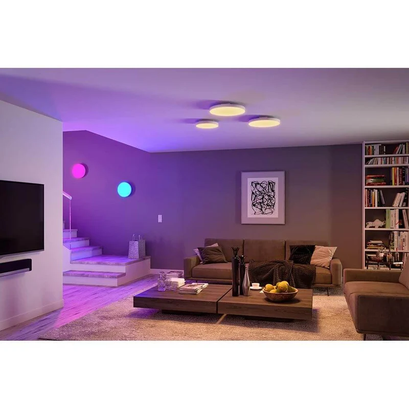 LED Panel Smart Home Zigbee Velora Rund RGBW