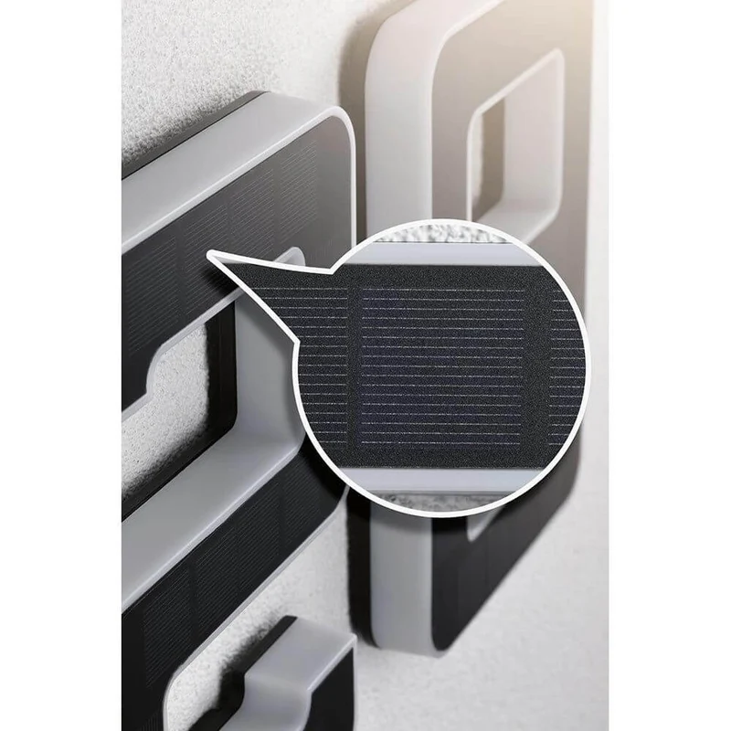 Solar LED Hausnummernleuchte Nummer 7