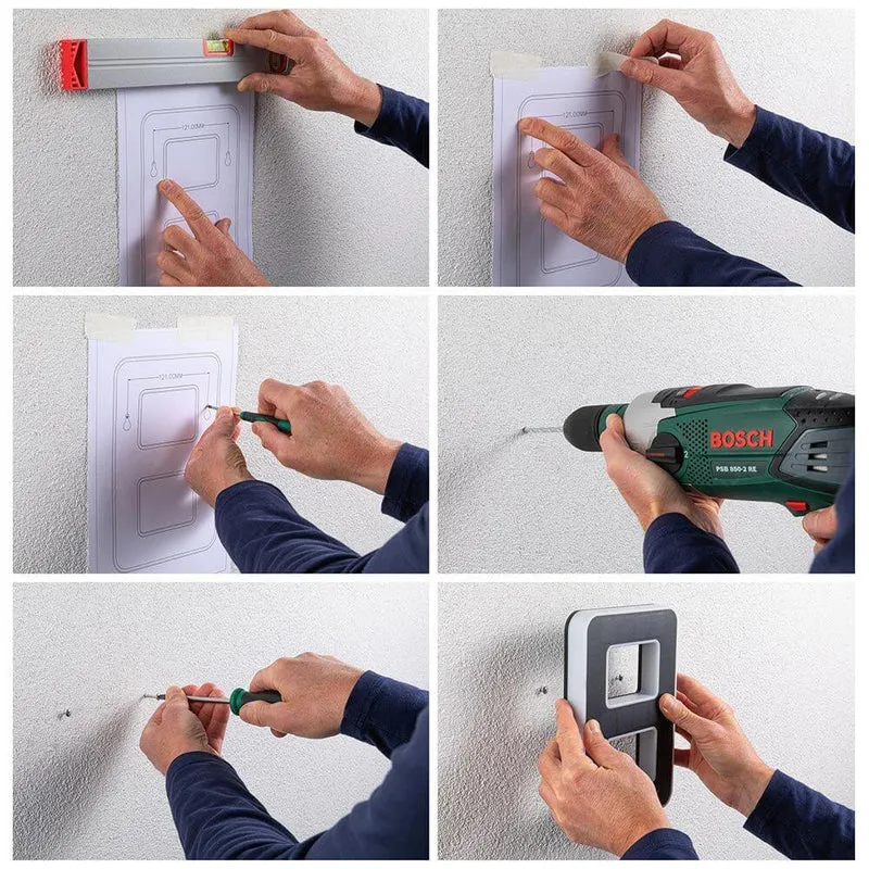 Solar LED Hausnummernleuchte Nummer 1