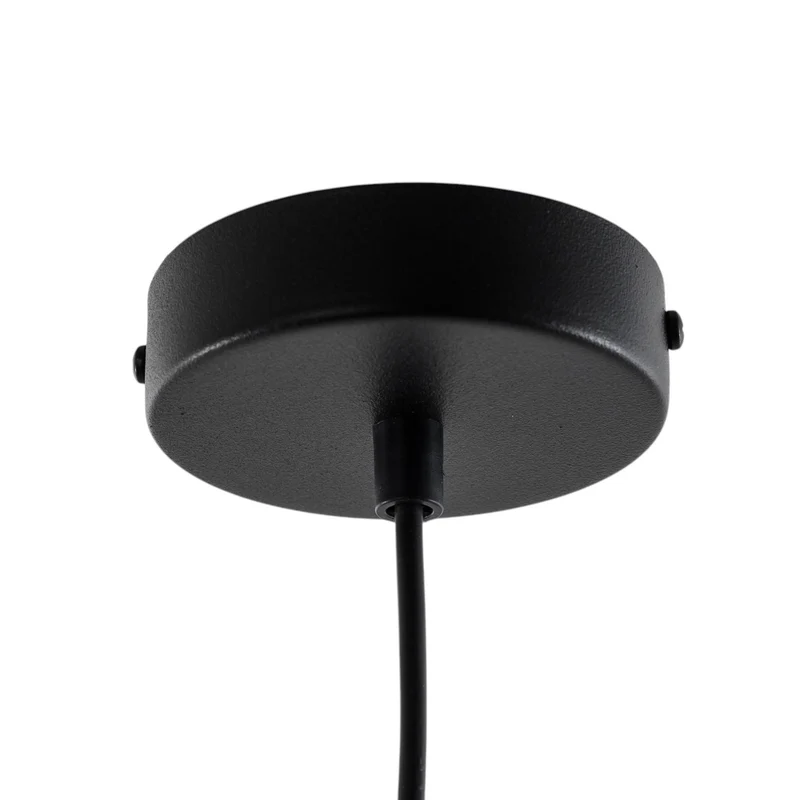 B-Ware Hängeleuchte Vitrum Pendelleuchte Cupola S schwarz Stahl halbrund Ø 19cm E27 LED