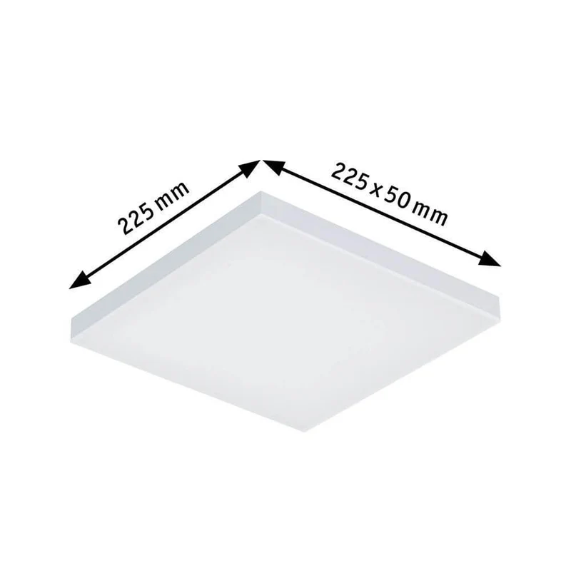 LED Wand- & Decken Panel Velora mit 3 Stufen-Dimmer Weiß