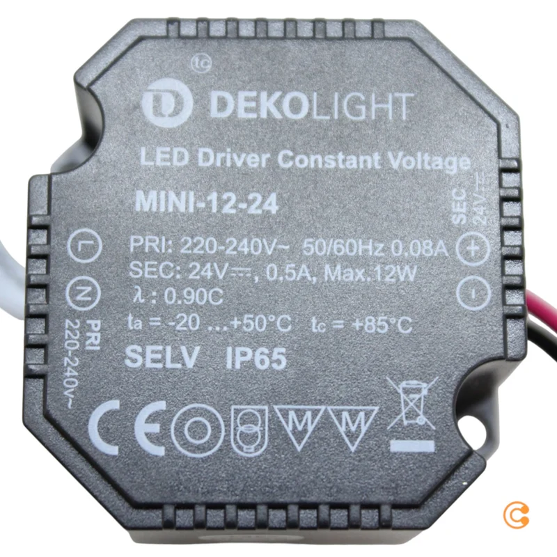 10x B-Ware Deko Light OCTO CV Mini 24V/12W LED-Treiber Konstantspannung Netzgerät 10 STÜCK