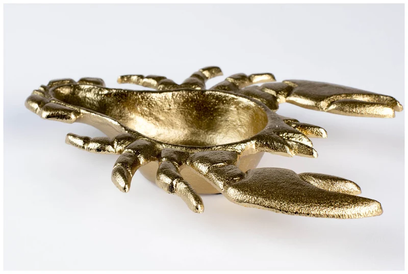 Hummer Dekoschale DON'T PINCH ME LOBSTER Gold von BOLD Monkey