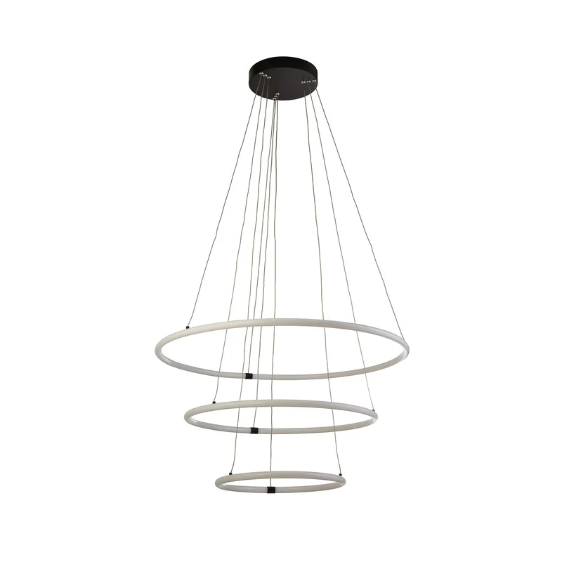 B-Ware searchlight Hängeleuchte Pendelleuchte LED Acryl dimmbar weiß Revolve 3 flammig