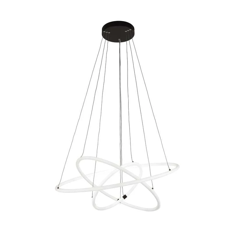 B-Ware searchlight Hängeleuchte Pendelleuchte LED Acryl dimmbar weiß Revolve 3 flammig