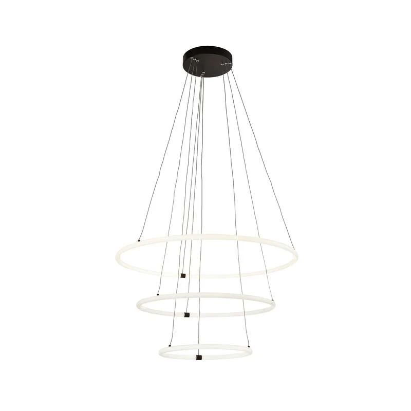 B-Ware searchlight Hängeleuchte Pendelleuchte LED Acryl dimmbar weiß Revolve 3 flammig