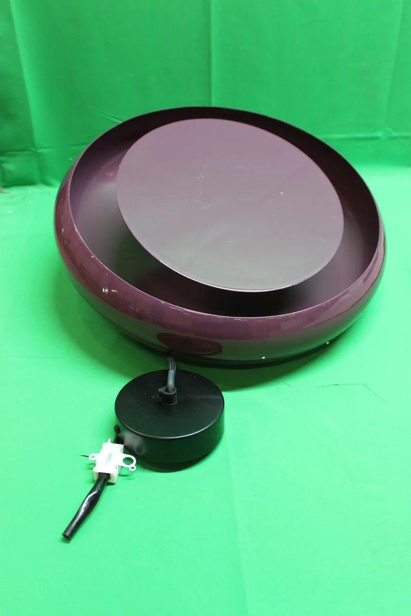 B-Ware KARE Hängeleuchte Pendelleuchte Lia violett Stahl E14 LED Lampe SIEHE TEXT/FOTO