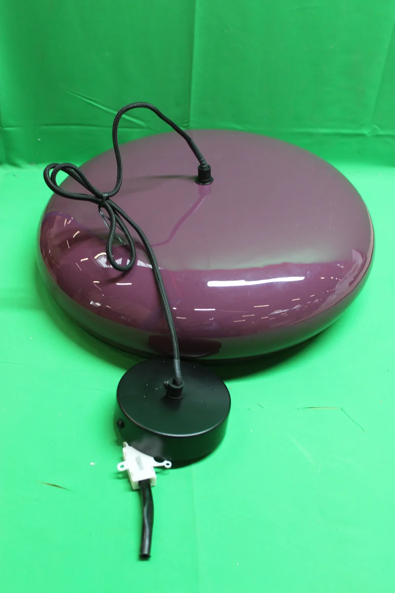 B-Ware KARE Hängeleuchte Pendelleuchte Lia violett Stahl E14 LED Lampe SIEHE TEXT/FOTO
