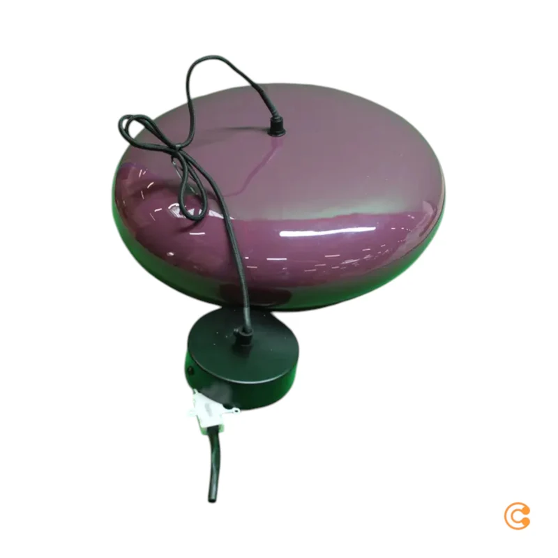 B-Ware KARE Hängeleuchte Pendelleuchte Lia violett Stahl E14 LED Lampe SIEHE TEXT/FOTO