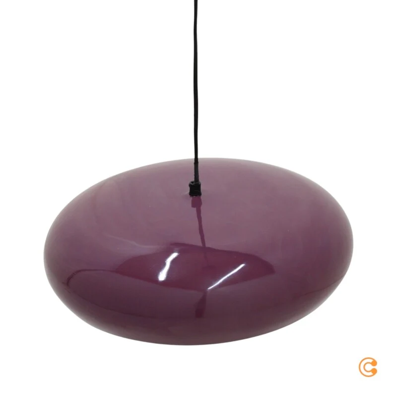B-Ware KARE Hängeleuchte Pendelleuchte Lia violett Stahl E14 LED Lampe SIEHE TEXT/FOTO