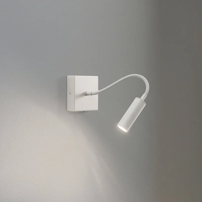 B-Ware Argon Wandlampe Leselampe Ojos creme Lampe verstellbar Stahl G9