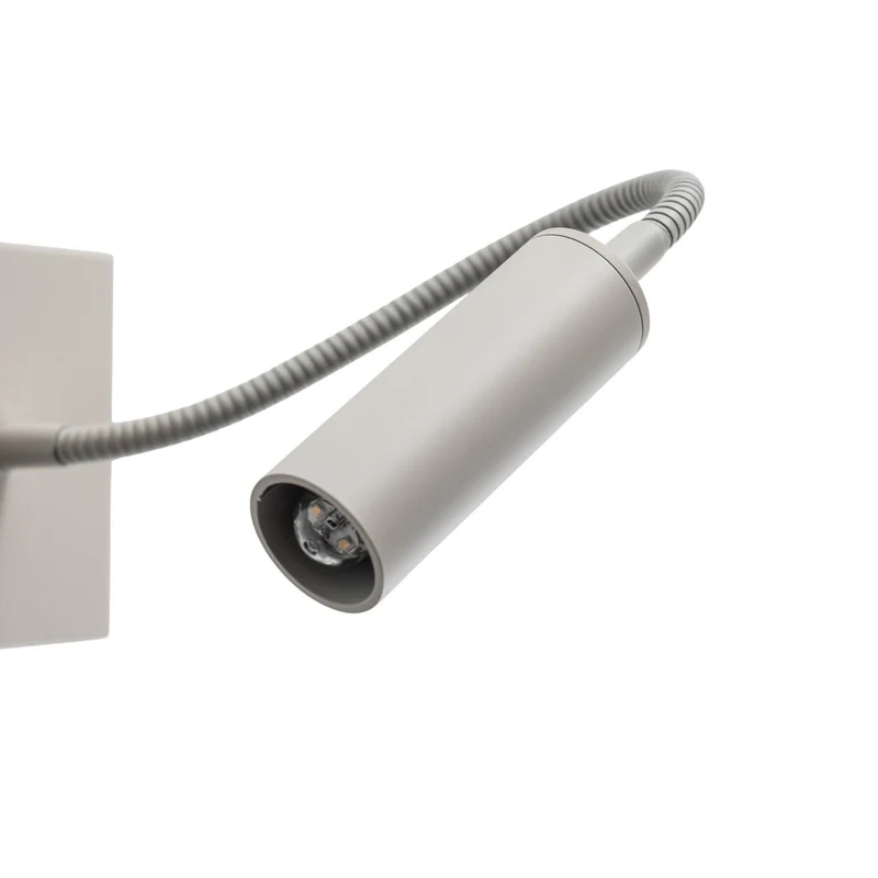 B-Ware Argon Wandlampe Leselampe Ojos creme Lampe verstellbar Stahl G9