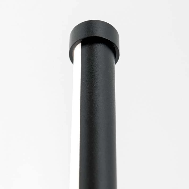 B-Ware Orion Wandleuchte Wandlampe LED Ferdinand IP54 schwarz 65 cm Lampe Leuchte 12 W