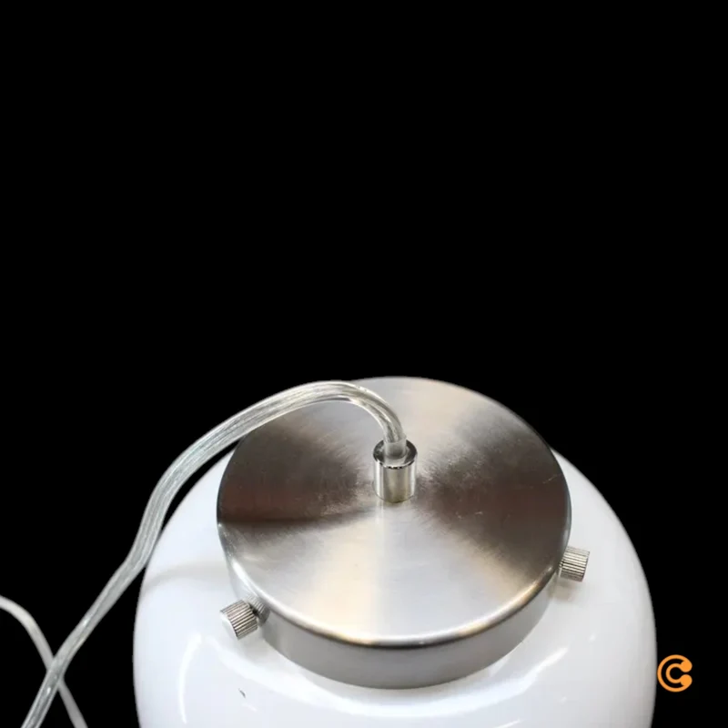 B-Ware Lucande Stehleuchte Standlampe Tessi Beleuchtung Weiss Silber Minimalistisch