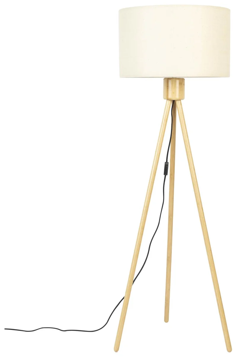 Stehleuchte TRIPOD LAMP FAN Bambus von ZUIVER