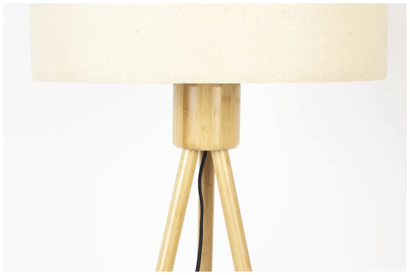 Stehleuchte TRIPOD LAMP FAN Bambus von ZUIVER