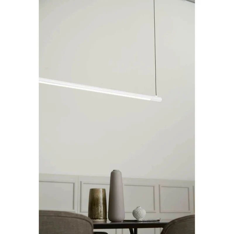 B-Ware LOOM DESIGN Pendelleuchte Hängelampe LED Straw 200 Weiß Aluminium Beleuchtung