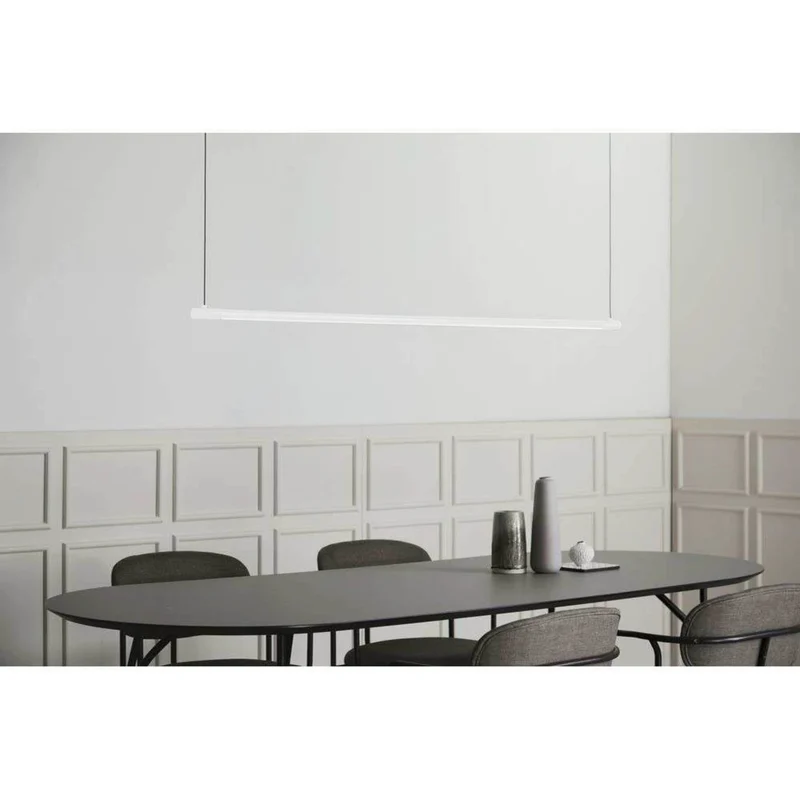 B-Ware LOOM DESIGN Pendelleuchte Hängelampe LED Straw 200 Weiß Aluminium Beleuchtung