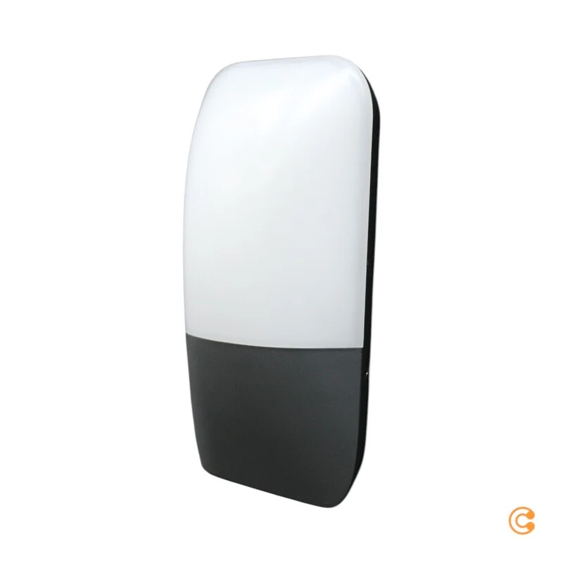 B-Ware Lucande Außenwandleuchte Wandlampe LED Bazilea Anthrazit Lampe Warmweiß IP65