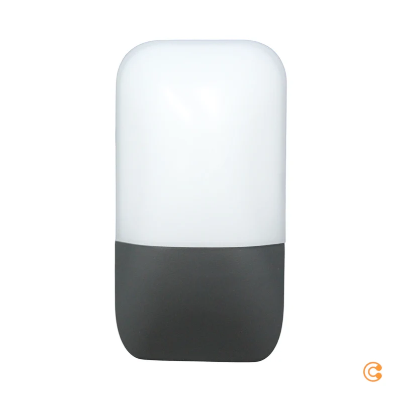 B-Ware Lucande Außenwandleuchte Wandlampe LED Bazilea Anthrazit Lampe Warmweiß IP65