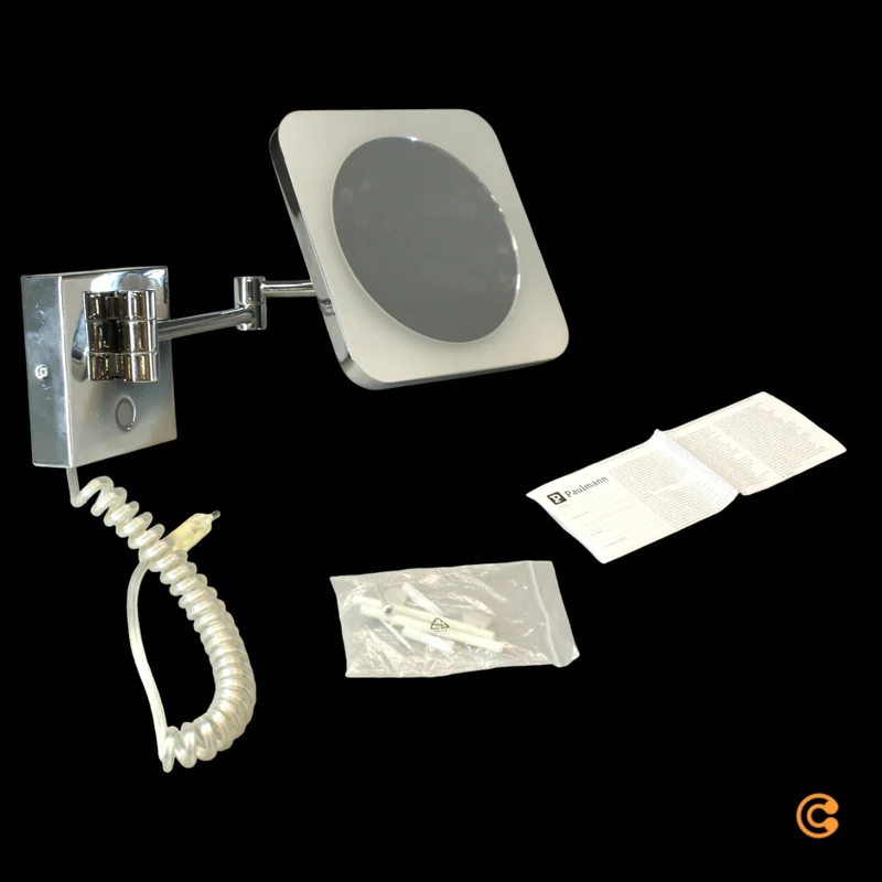 B-Ware Paulmann LED-Kosmetikspiegel Wandspiegel Spiegel Leuchte Jora IP44 WhiteSwitch